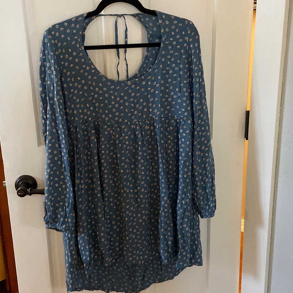 American Eagle Floral Badydoll Dress